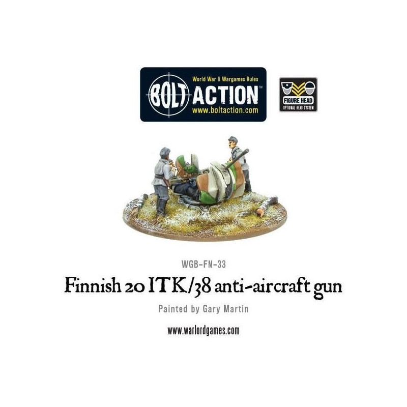 Finnish ITK/38 Anti-Aircraft Gun