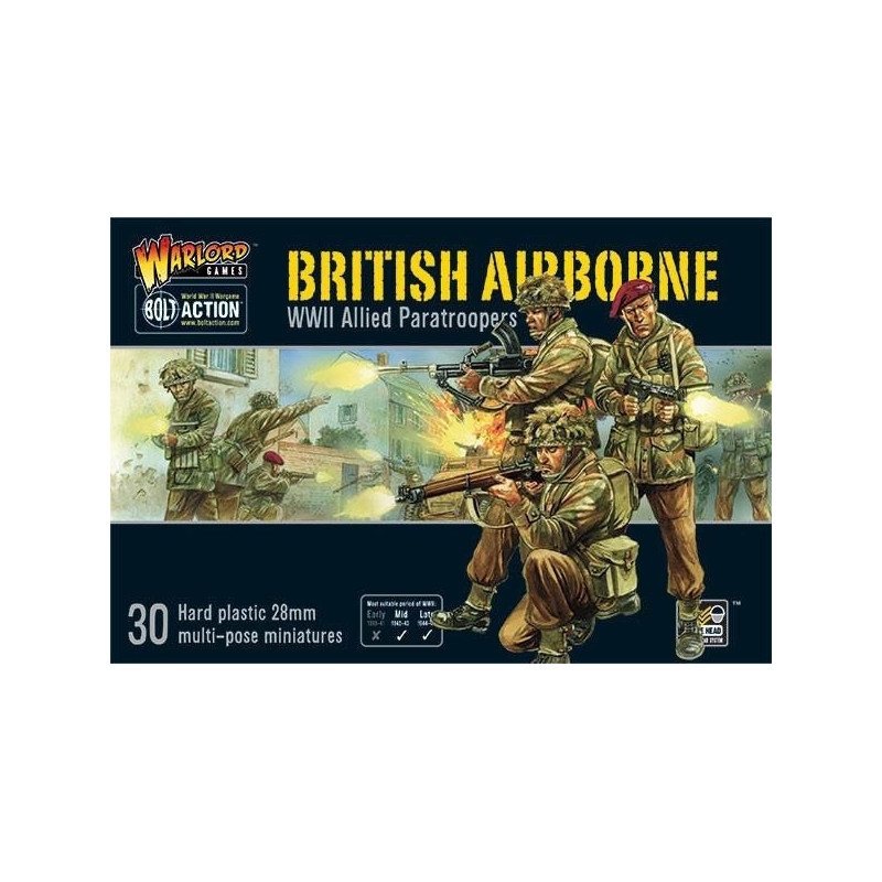 British Airborne WWII Allied Paratroopers