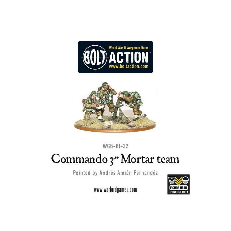 Commando 3" mortar team