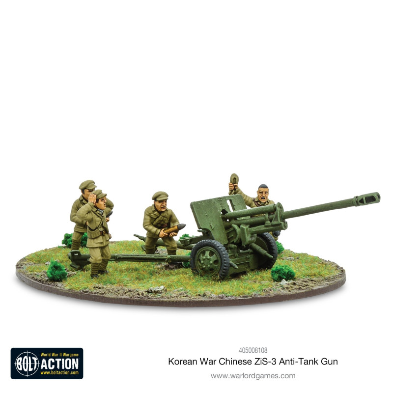 Chinese PVA ZIS-3 Anti-tank gun