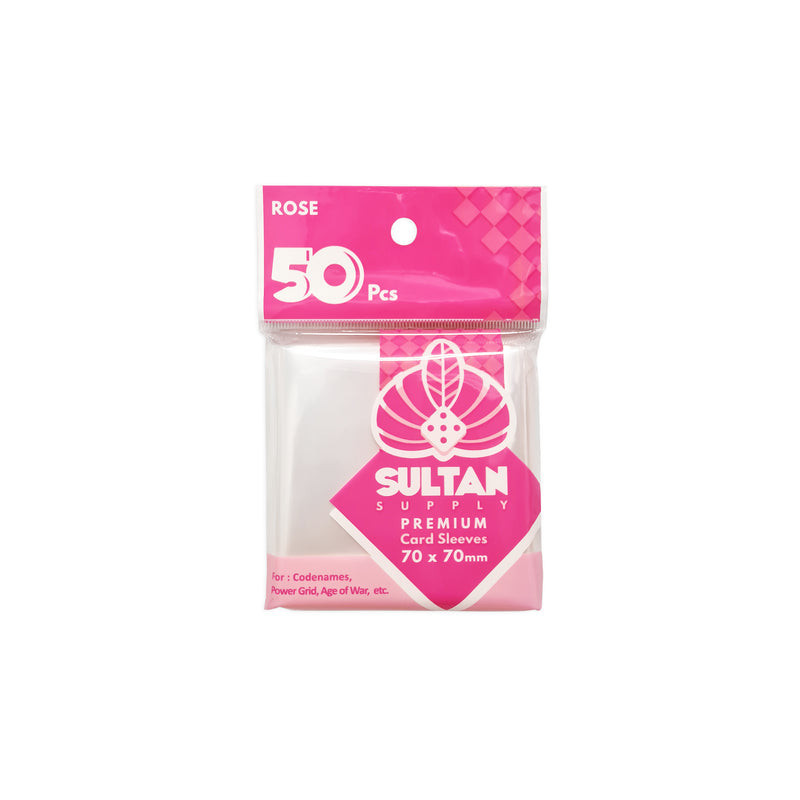 Sultan Card Sleeves: ROSE