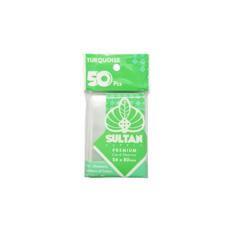 Sultan Card Sleeves: TURQUOISE