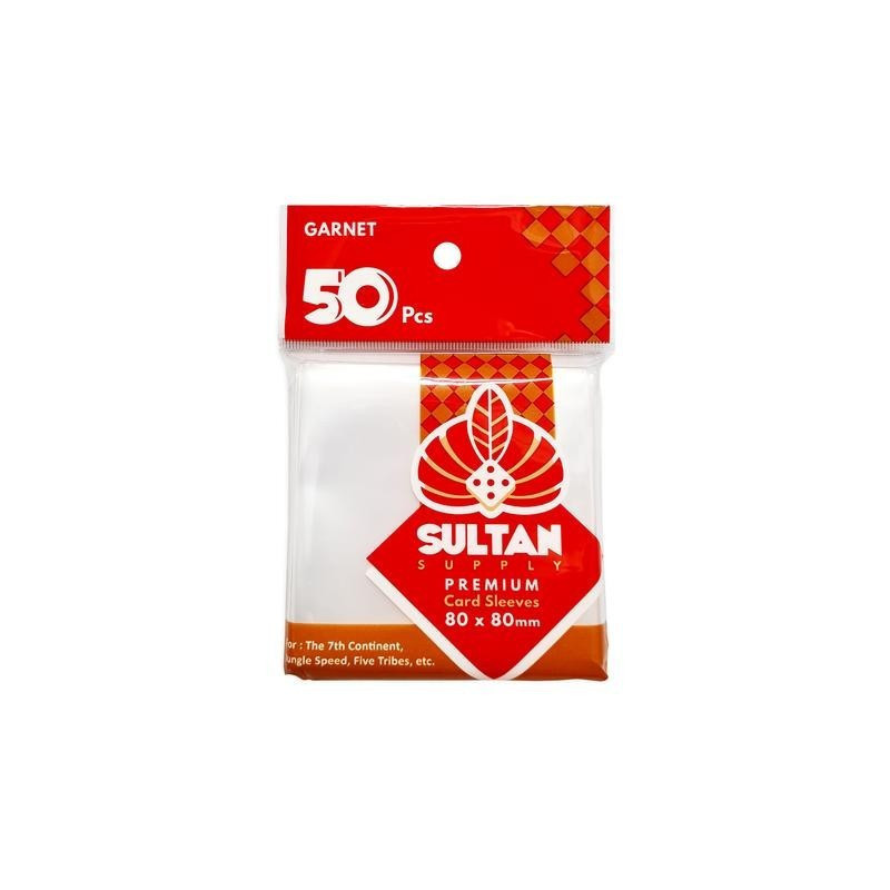 Sultan Card Sleeves: GARNET