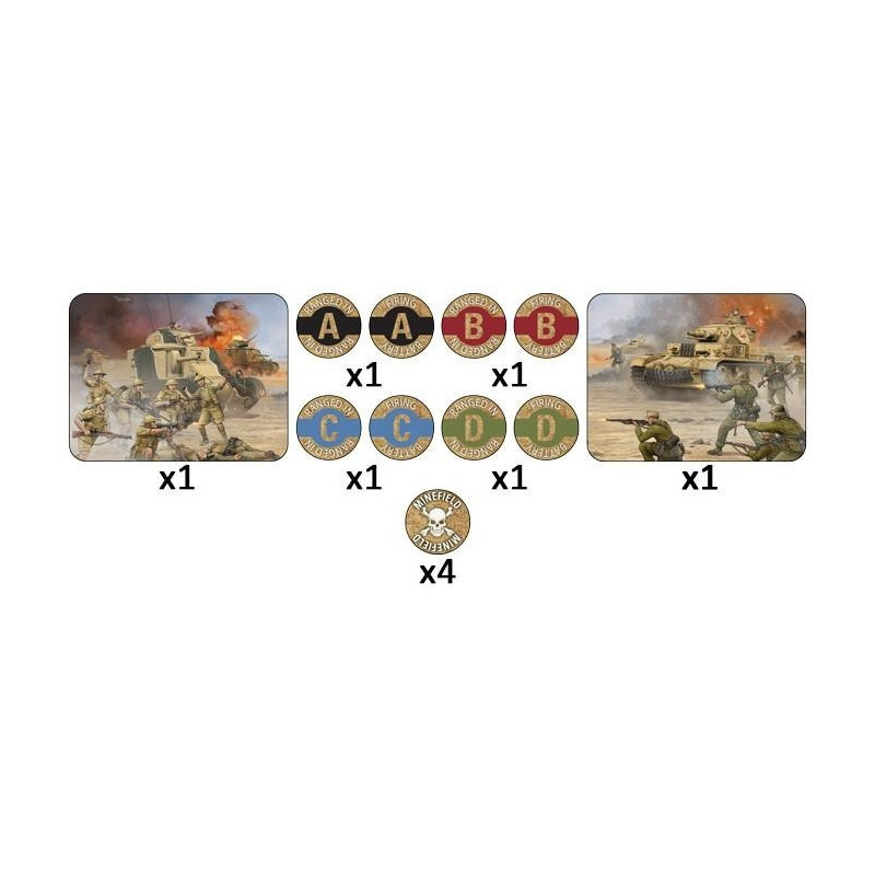 Desert Mission Token Set