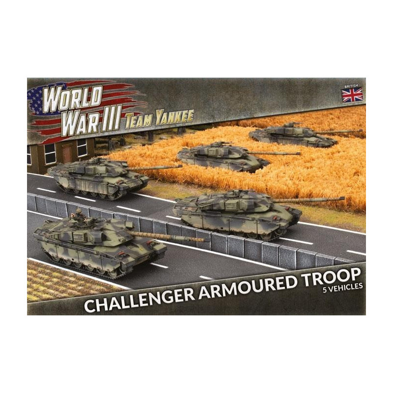 Challenger Armoured Troop (Plastic)