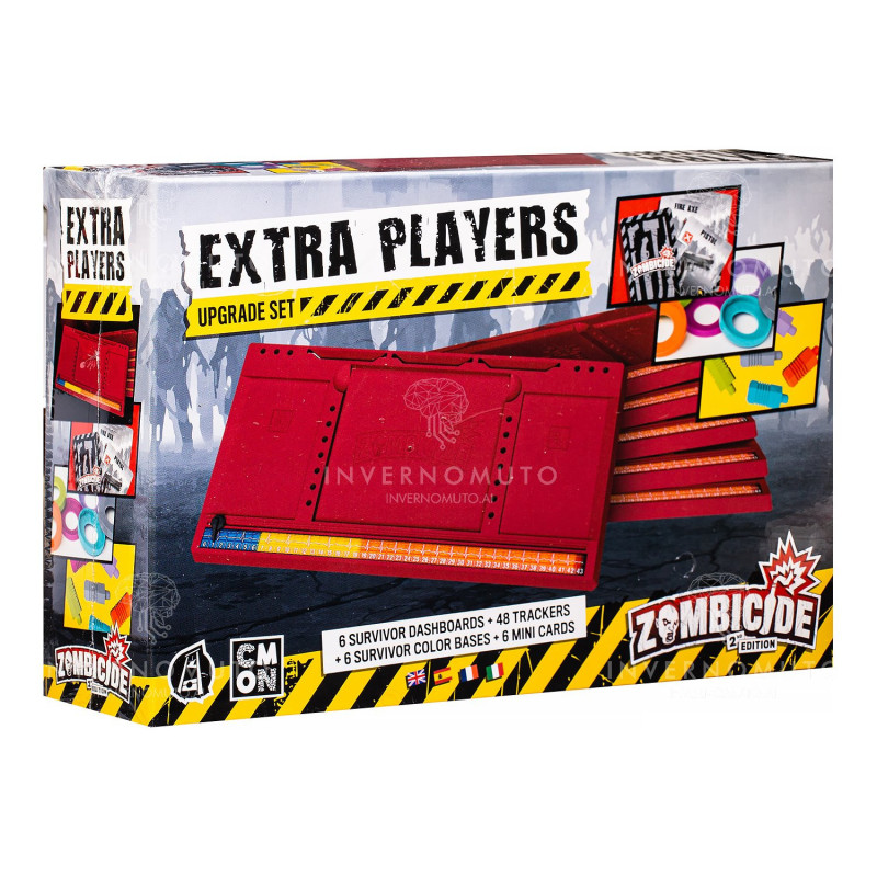Zombicide 2nd Edition Extra Players Upgrade Set