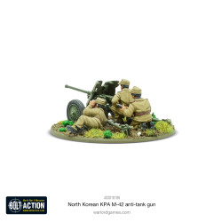 North Korean KPA M-42 anti-tank gun