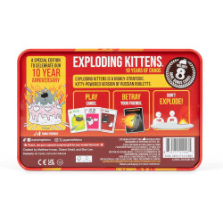 Exploding Kittens Original Edition (10th Anniversary Tin Edition)