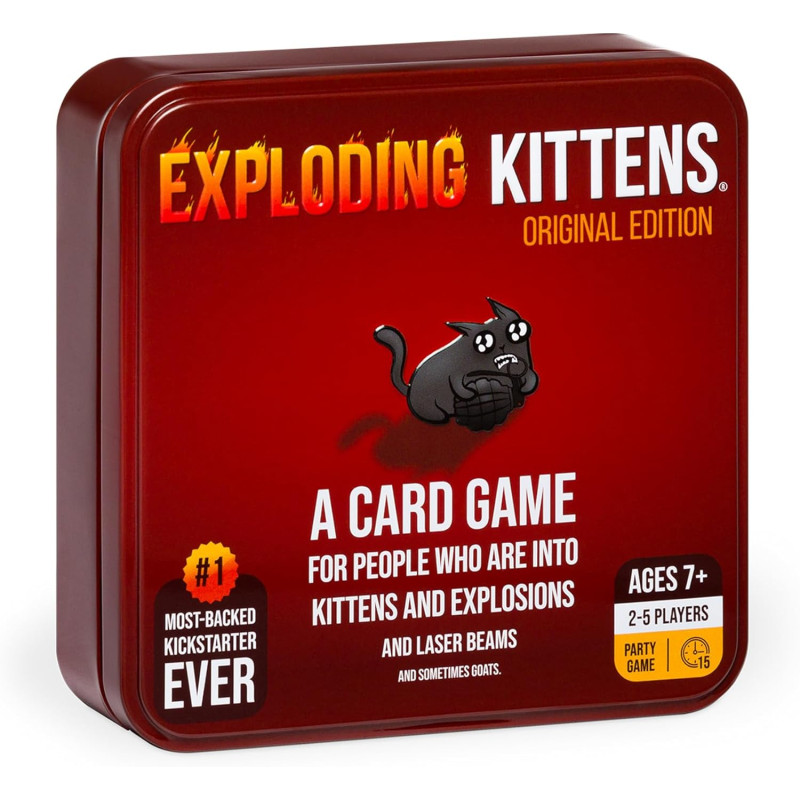 Exploding Kittens: Original Edition (Classic Tin)