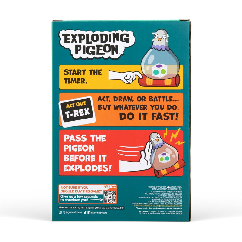 Exploding Pigeon