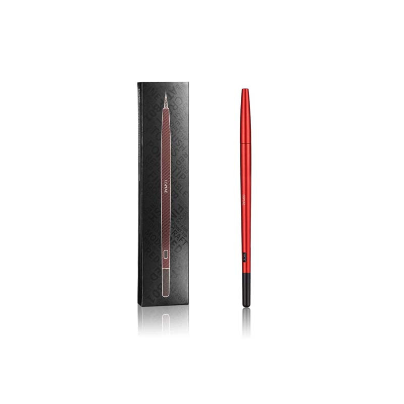Aluminium Alloy Interchangeable Fine Tip Brush - Red