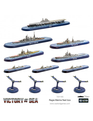 Victory at Sea Regia Marina fleet