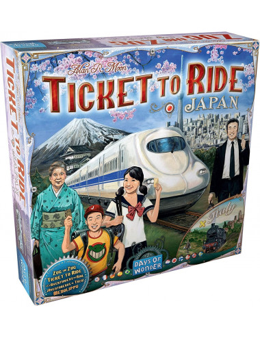 Ticket to Ride: Japan and Italy Map