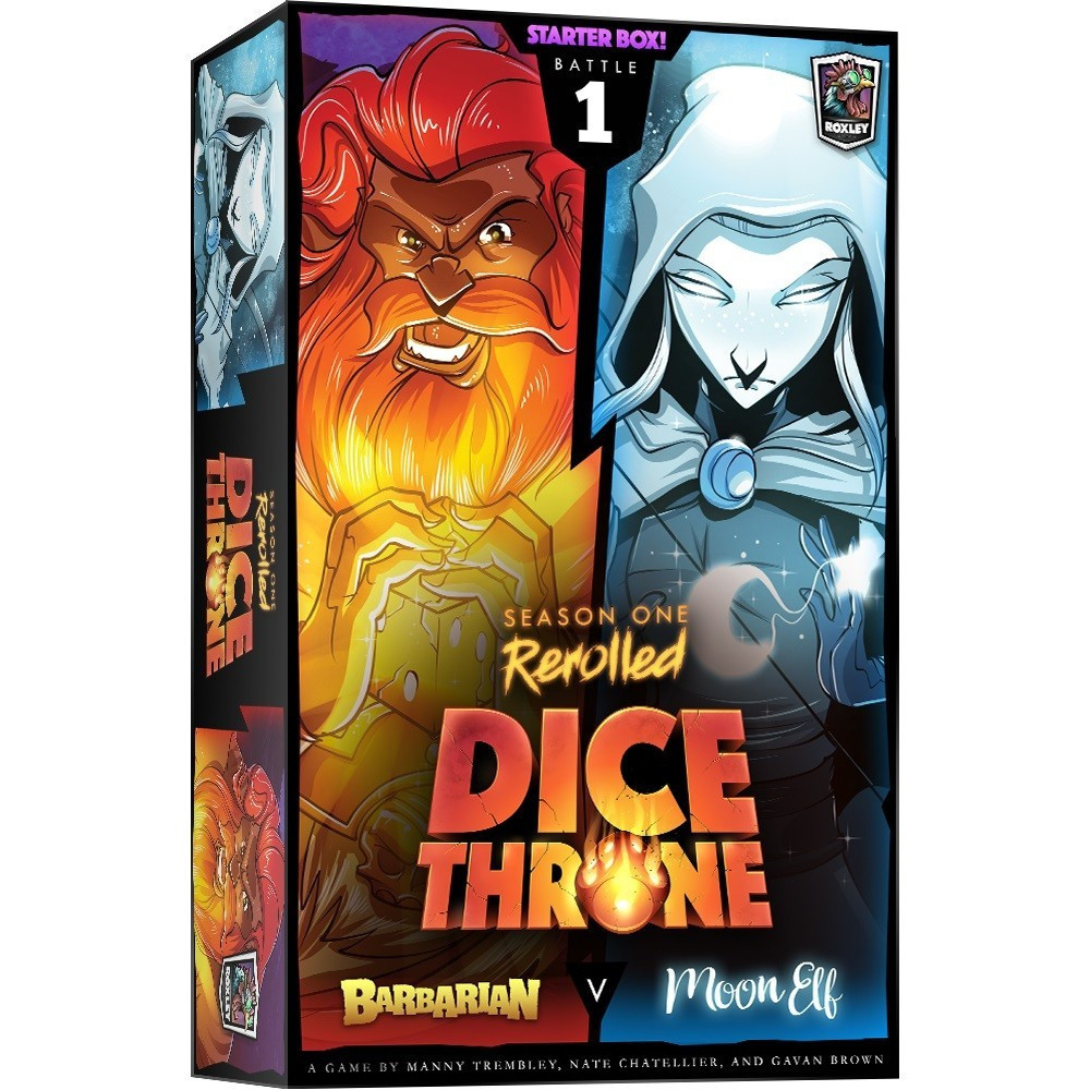 Dice Throne Season One - Box 1 - Barbarian VS Moonelf