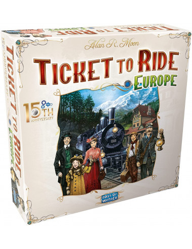Ticket to Ride Europe 15th Anniversary Deluxe Edition
