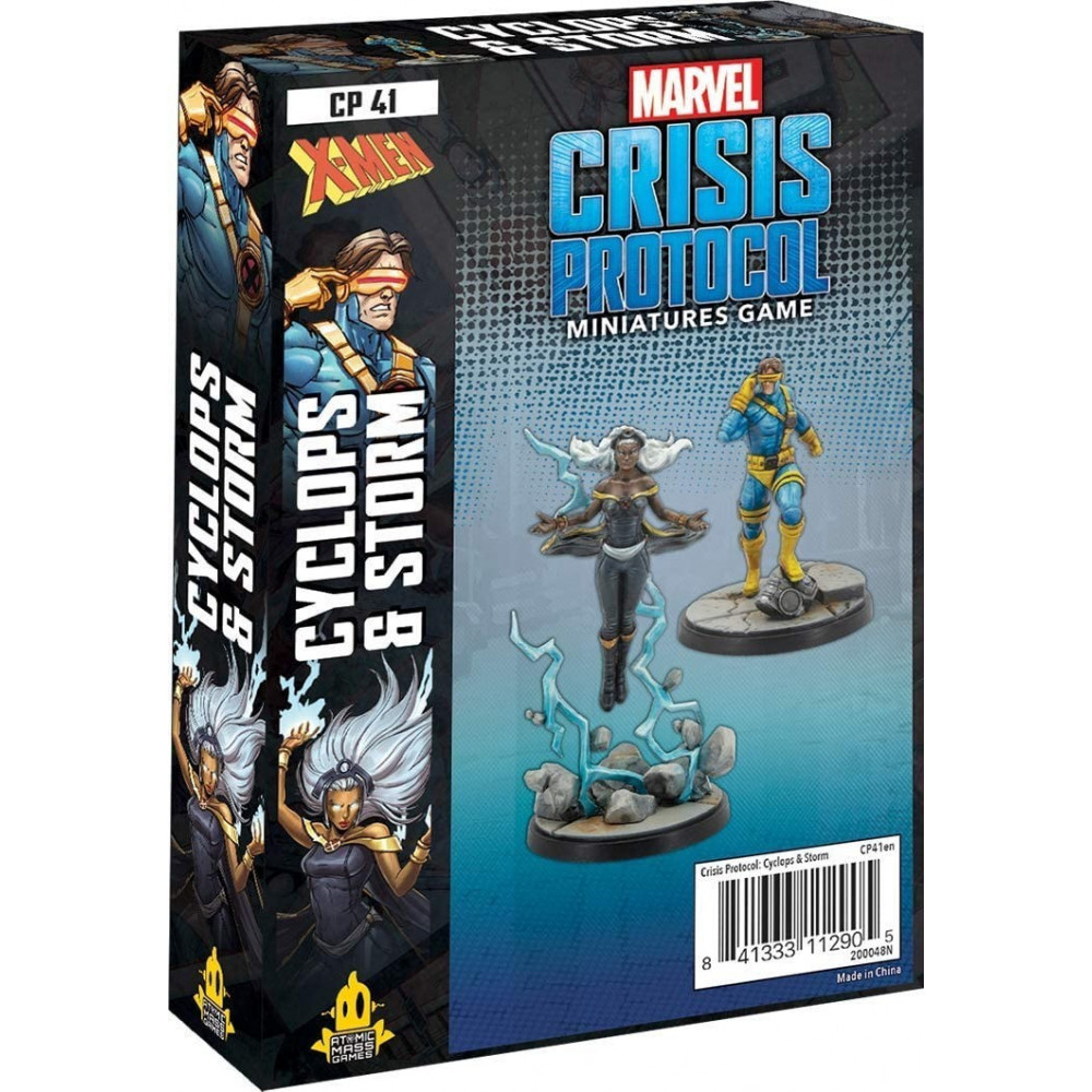 Marvel Crisis Protocol - Cyclops and Storm