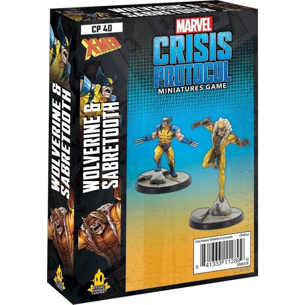 Marvel: Crisis Protocol - Wolverine and Sabretooth
