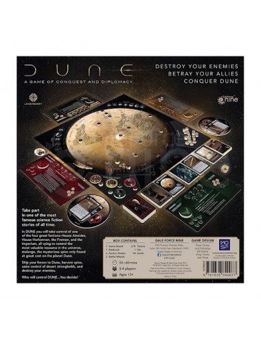 DUNE: A Game of Conquest and Diplomacy