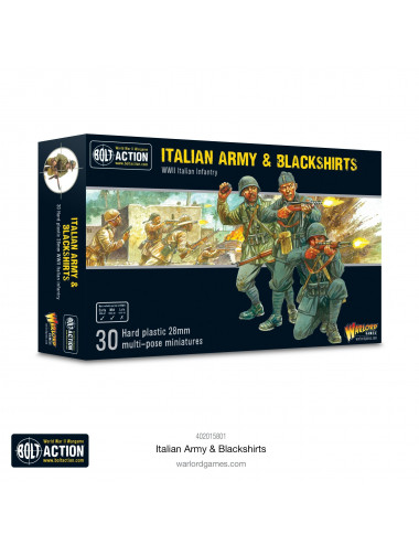 Italian Army and Blackshirts