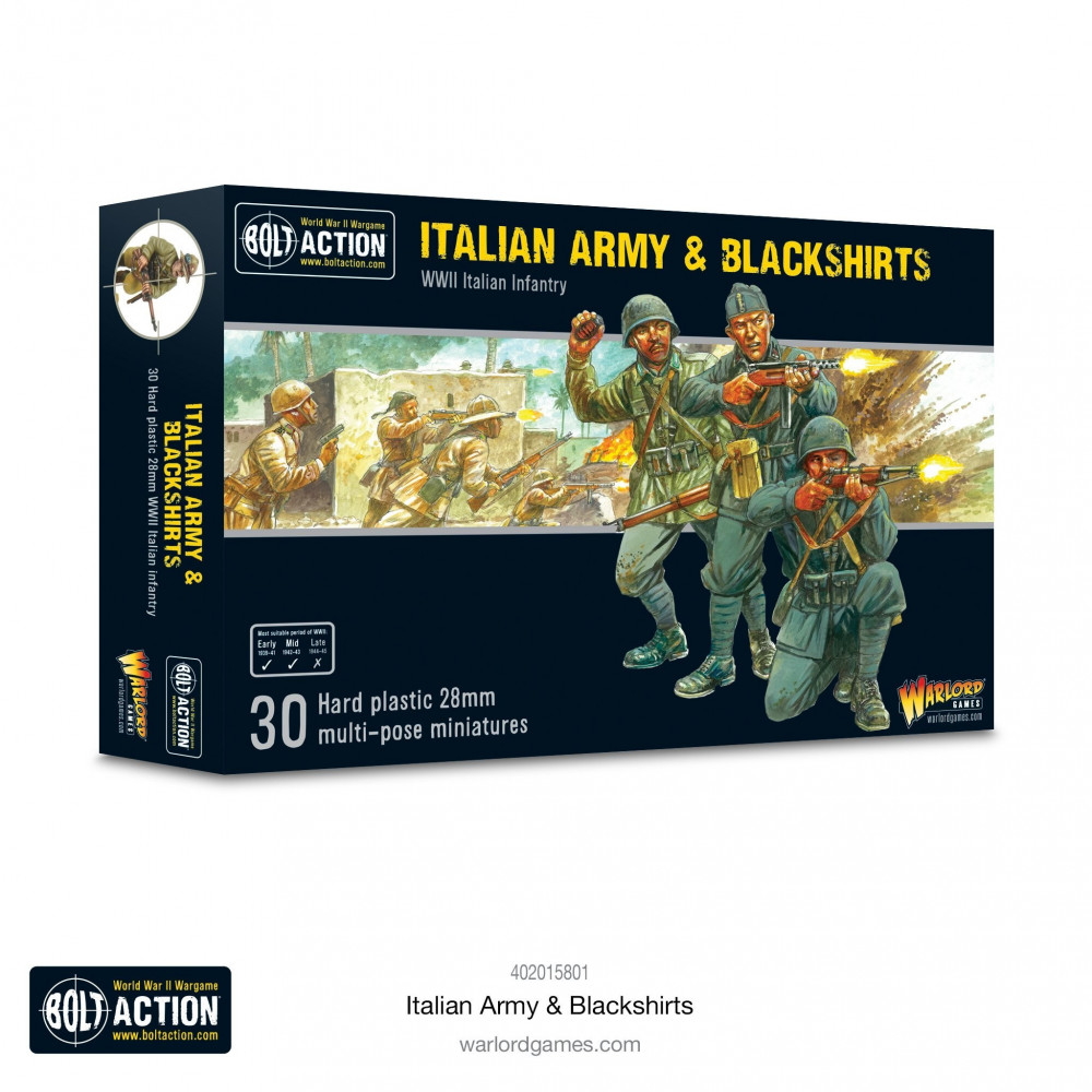 Italian Army and Blackshirts