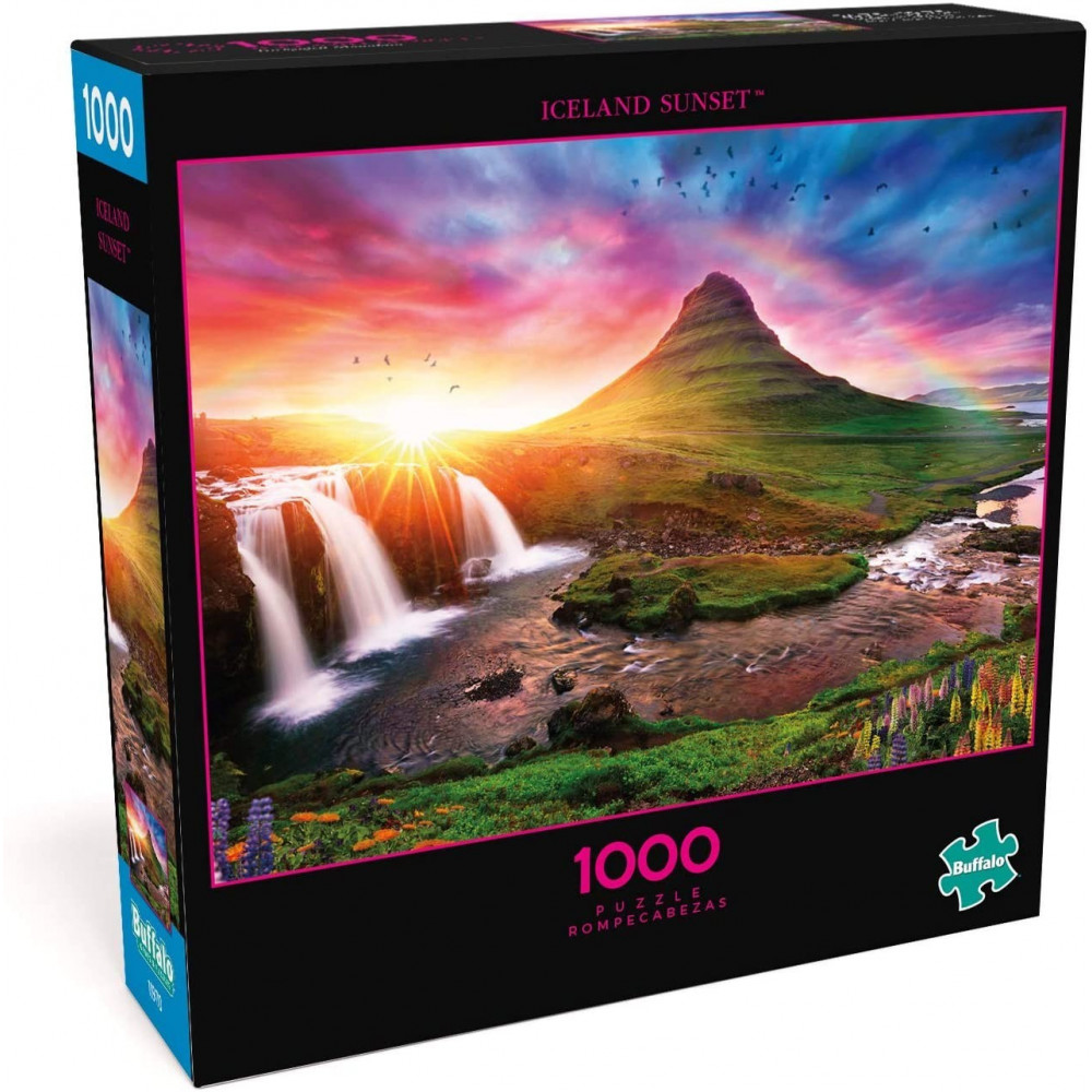 Iceland Sunset - 1000 Piece Jigsaw Puzzle