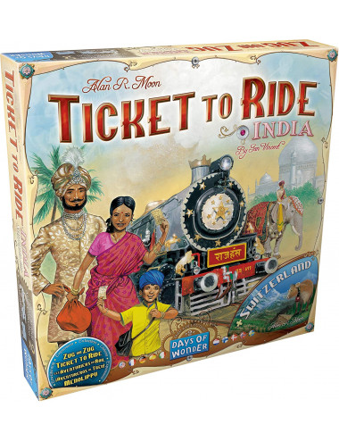 Ticket To Ride - India Map...