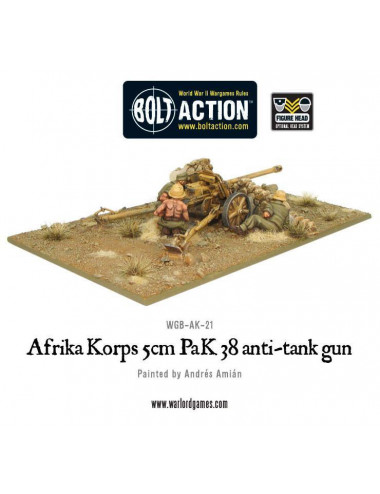 Afrika Korps 5cm PaK 38...
