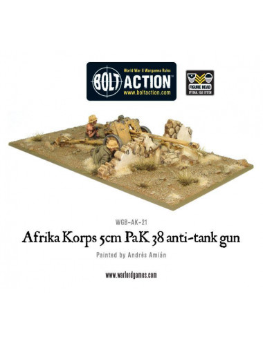 Afrika Korps 5cm PaK 38...