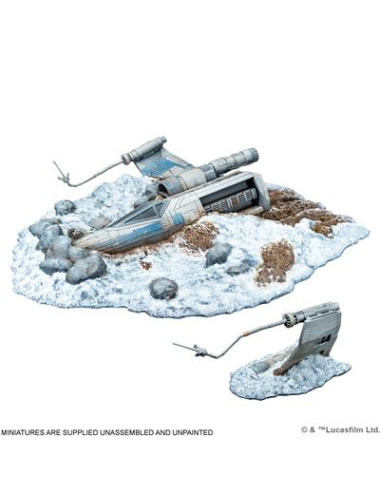 Crashed X-Wing Battlefield...