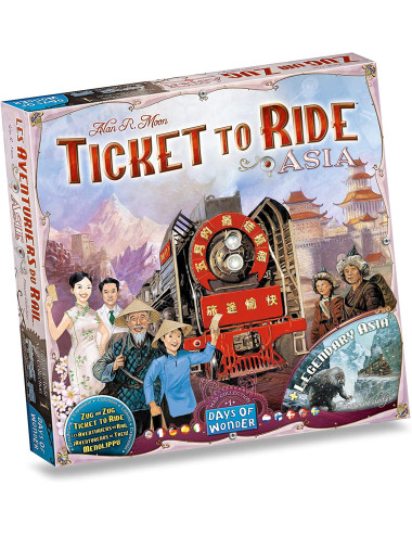 Ticket to Ride - Asia Map...