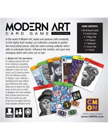 Modern Art Card Game