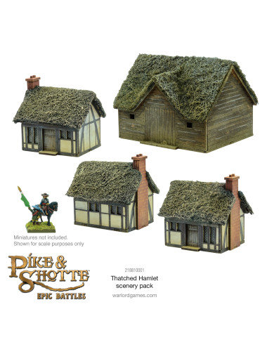 Thatched Hamlet Scenery Pack