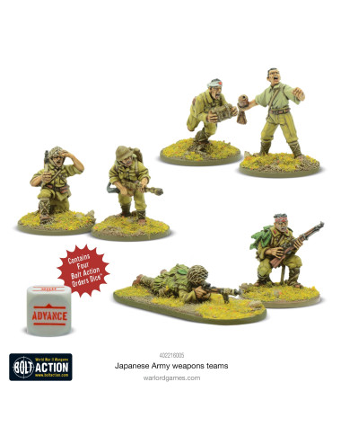 Japanese Army Weapons Teams