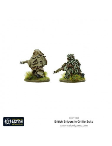 British Snipers in Ghillie Suits