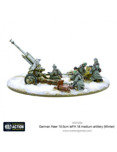 German Heer 10.5cm leFH 18...