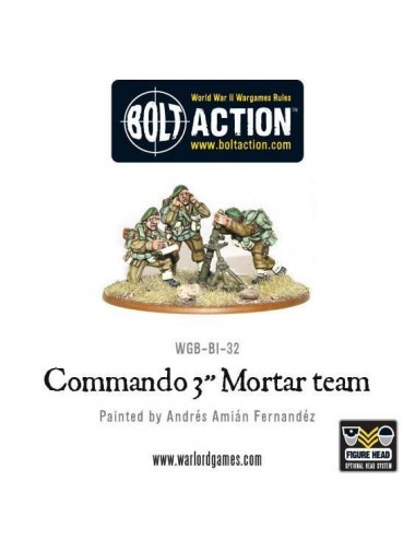 Commando 3" mortar team