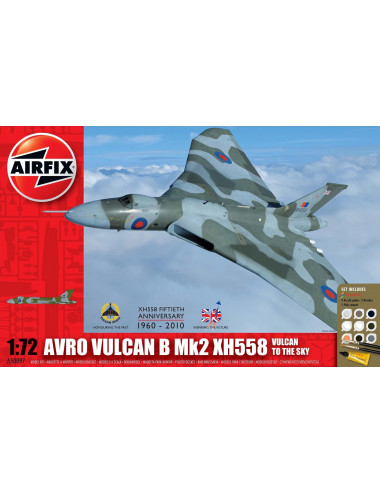 Avro Vulcan B Mk2 XH558: Vulcan To The Sky Gift Set 1:72