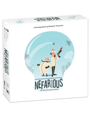 Nefarious: The Mad Scientist Game! Board Game