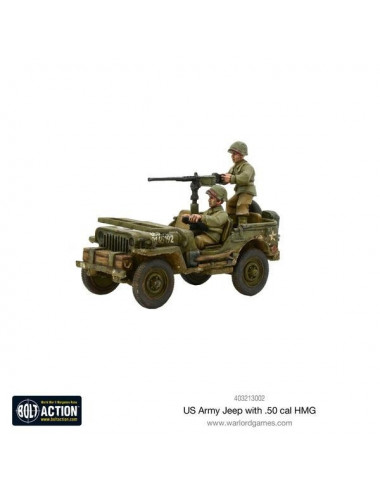 US Army Jeep with 50 Cal HMG