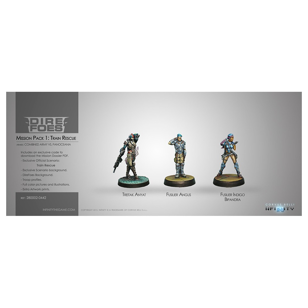 Dire Foes Mission Pack 1:Train Rescue