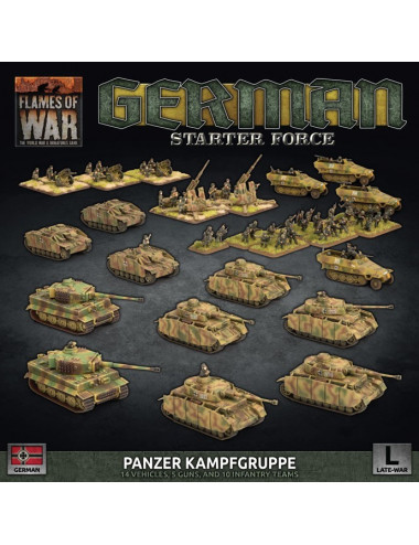 German Starter Force Panzer Kampfgruppe