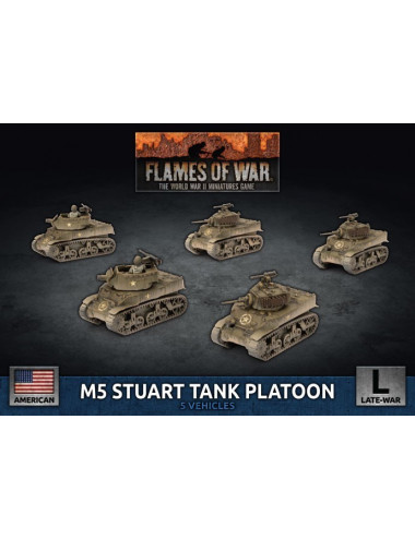 M5 Stuart Light Tank Platoon