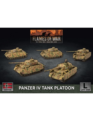 Panzer IV Tank Platoon (Plastic)