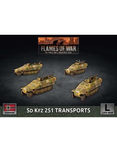 SD KFZ 251 Transports (Plastic)