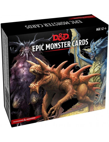 Monster Cards: Epic Monsters (81 cards)