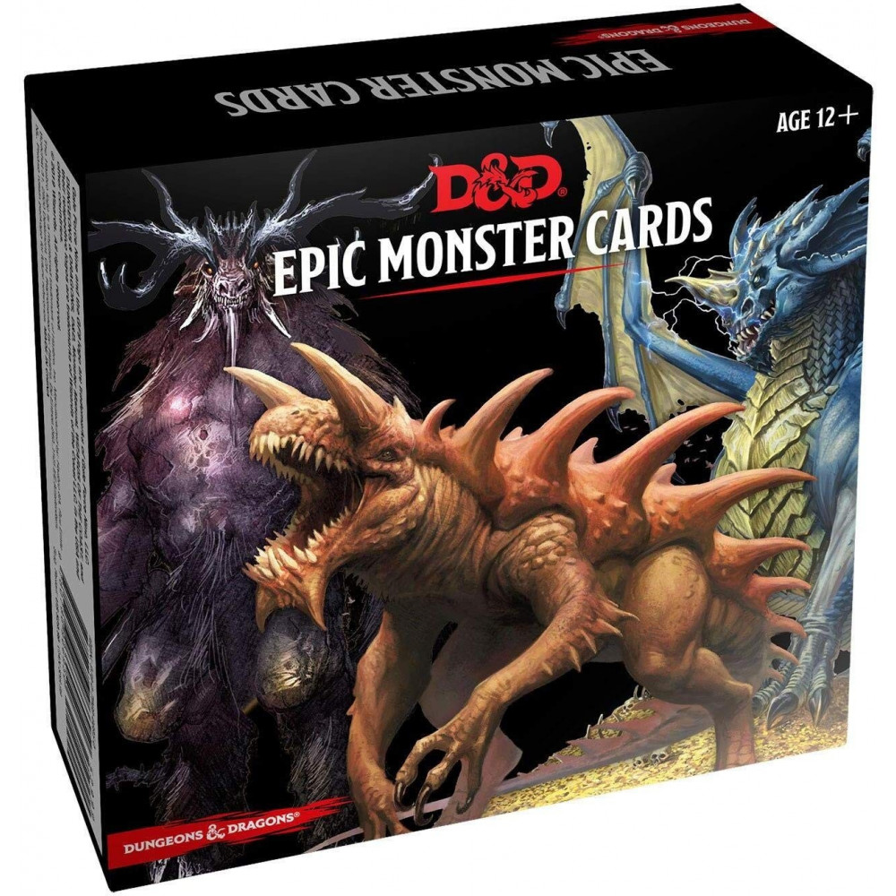 Monster Cards: Epic Monsters (81 cards)