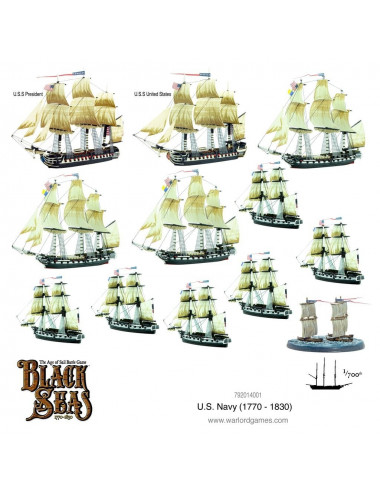 U.S. Navy Fleet (1770 - 1830)