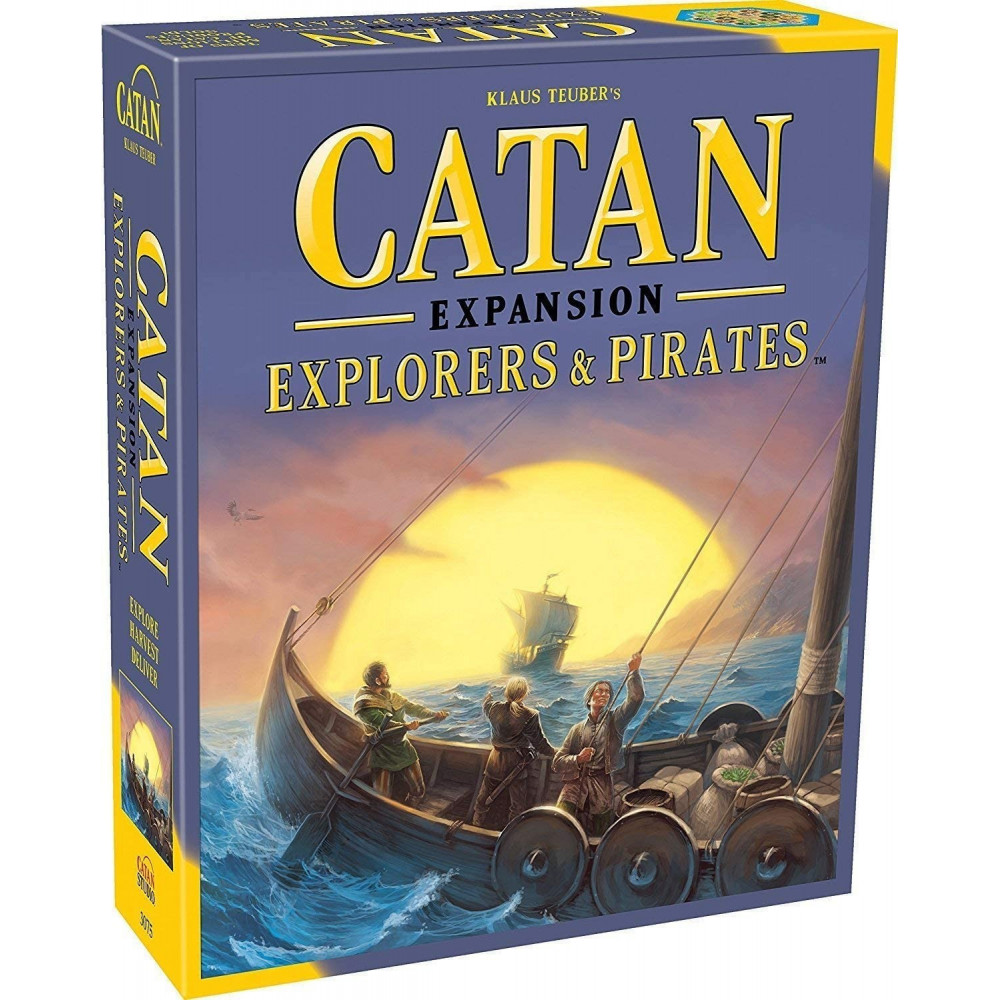 Settlers of Catan Explorers & Pirates Game Expansion