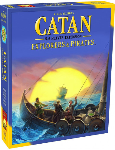Settlers of Catan Explorers & Pirates 5 - 6 Player Extension