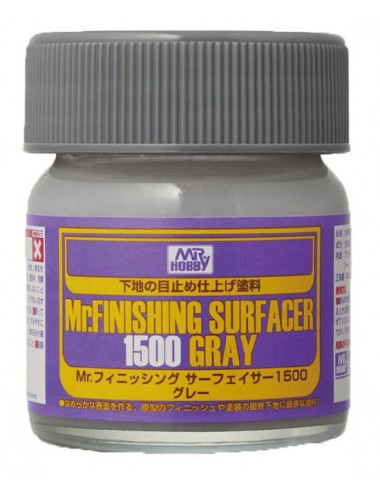 Mr Finishing Surfacer Gray 1500 (Brush)